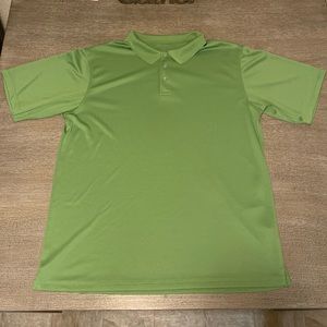 Green Golf Polo